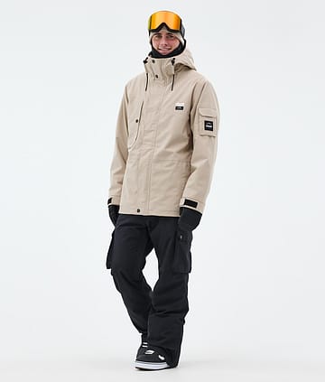 Dope Adept Snowboardoutfit Man Sand/Blackout