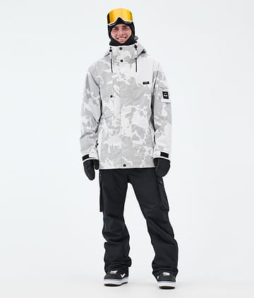 Dope Adept Snowboardoutfit Grey Camo/Black
