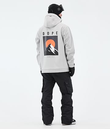 Dope Yeti Snowboardoutfit Man Light Grey/Black