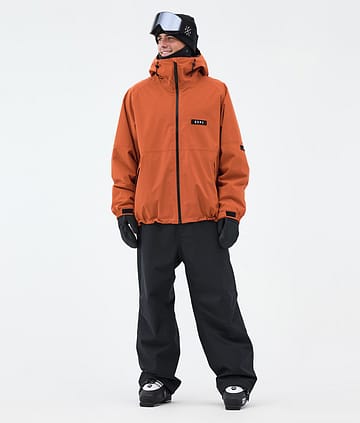 Dope Spartan Skidoutfit Man Burned Orange/Black