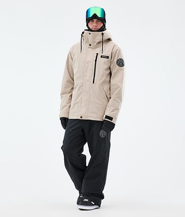 Dope Blizzard Full Zip Snowboardoutfit Man Sand/Black