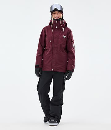 Dope Adept W Snowboardoutfit Dam Burgundy/Black