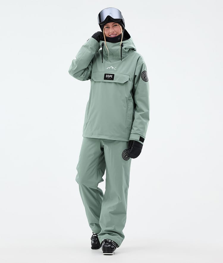 Dope Blizzard W Skidoutfit Dam Faded Green, Image 1 of 2