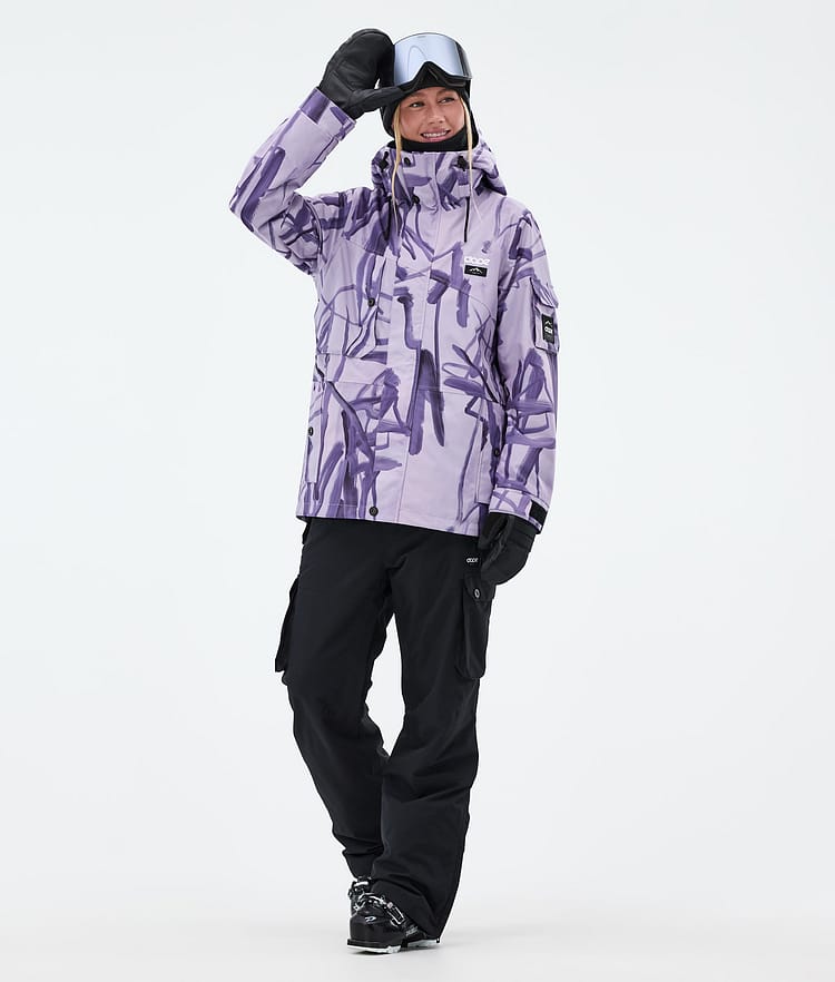 Dope Adept W Skidoutfit Dam Scribble Purple/Black, Image 1 of 2