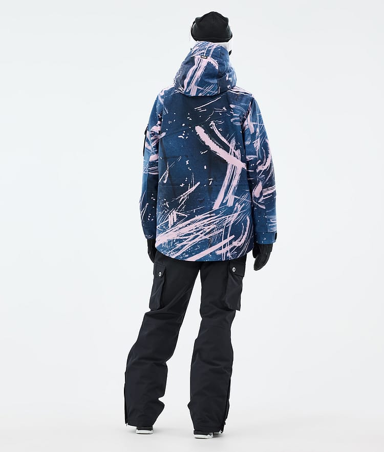 Dope Adept W Skidoutfit Dam Carvings Pink/Black, Image 2 of 2