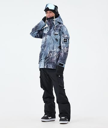 Dope Adept W Snowboardoutfit Dam Punk Blue/Black