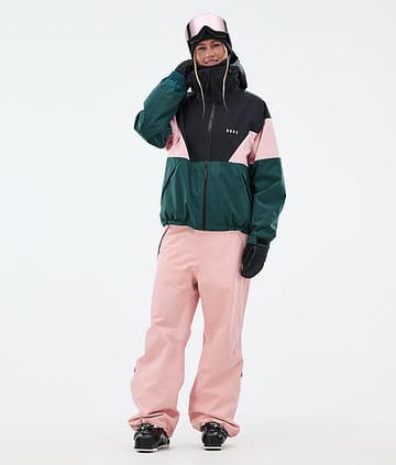 Dope Spartan W Skidoutfit Dam Black/Soft Pink/Bottle Green