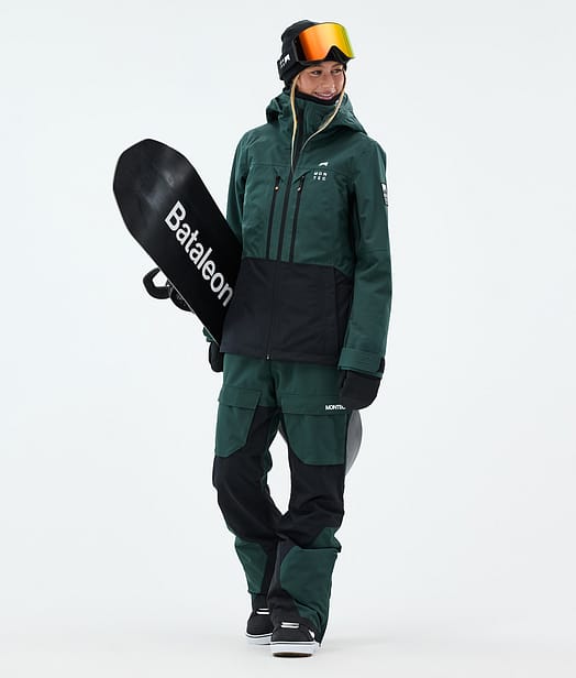 Montec Moss W Snowboardoutfit Dark Atlantic/Black