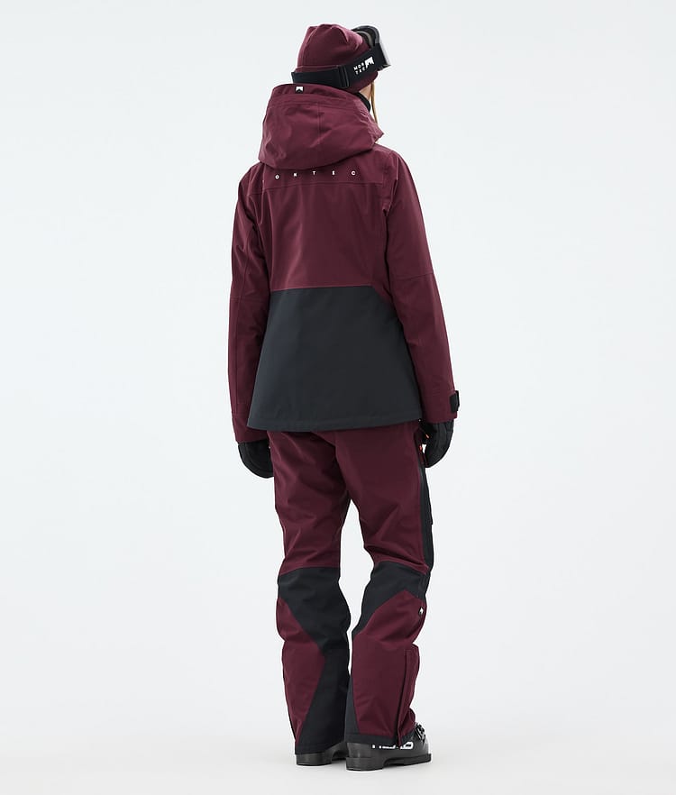 Montec Moss W Skidoutfit Dam Burgundy/Black, Image 2 of 2