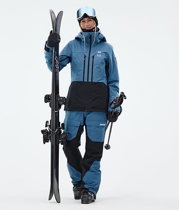 Montec Moss W Skidoutfit Dam Blue Steel/Black
