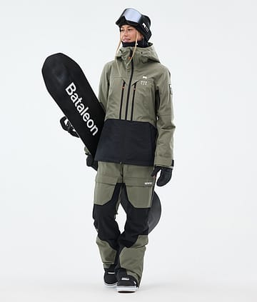 Montec Moss W Snowboardoutfit Dam Greenish/Black