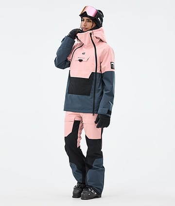 Montec Doom W Skidoutfit Dam Soft Pink/Black/Metal Blue