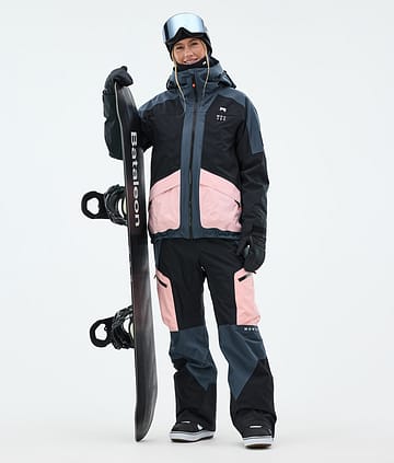 Montec Morpheus W Snowboardoutfit Dam Metal Blue/Black/Soft Pink