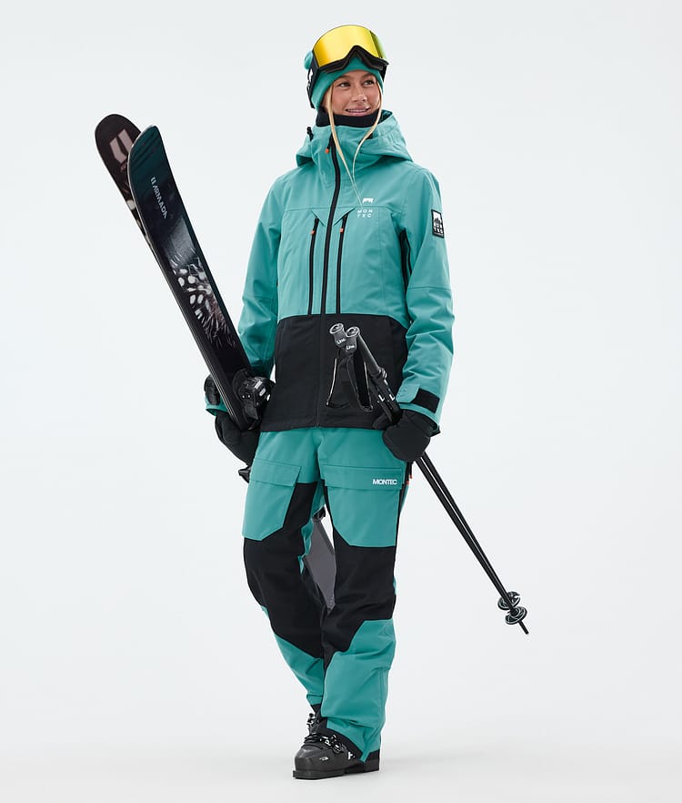 Montec Moss W Skidoutfit Dam Turquoise/Black, Image 1 of 2