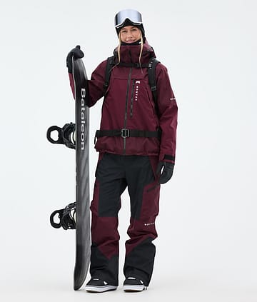 Montec Oracle W Snowboardoutfit Dam Burgundy/Black