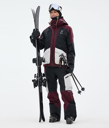 Montec Morpheus W Skidoutfit Dam Burgundy/Black/Light Grey