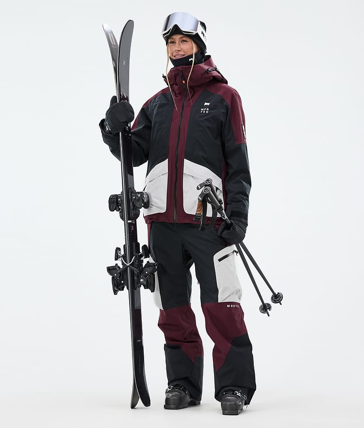Montec Morpheus W Skidoutfit Dam Burgundy/Black/Light Grey, Image 1 of 2
