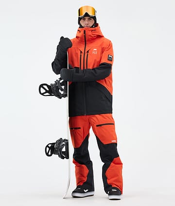 Montec Arch Snowboardoutfit Orange/Black