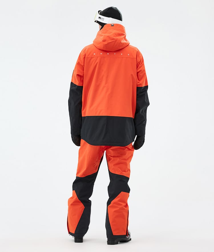 Montec Arch Skidoutfit Herr Orange/Black, Image 2 of 2