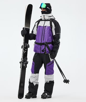 Montec Oracle Skidoutfit Man Light Grey/Black/Vivid Purple