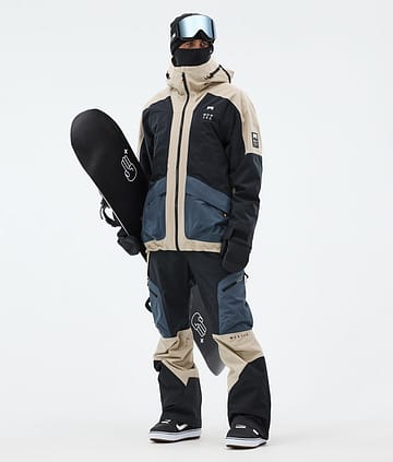 Montec Morpheus Snowboardoutfit Man Sand/Black/Metal Blue